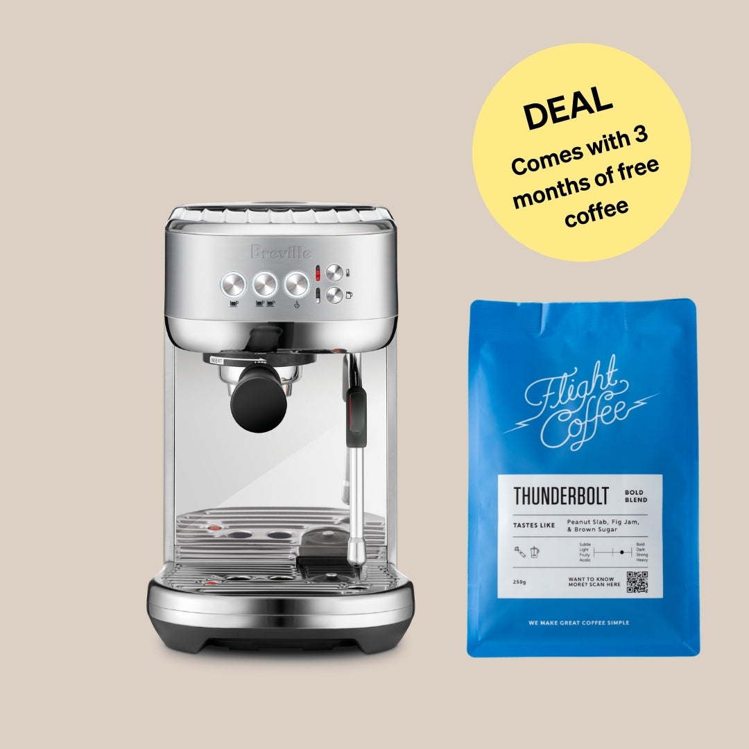 Breville Bambino Plus Machine + 3 Months of Coffee