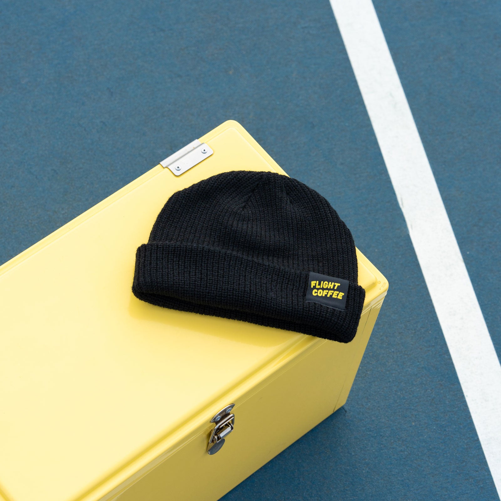 FC cable beanie black