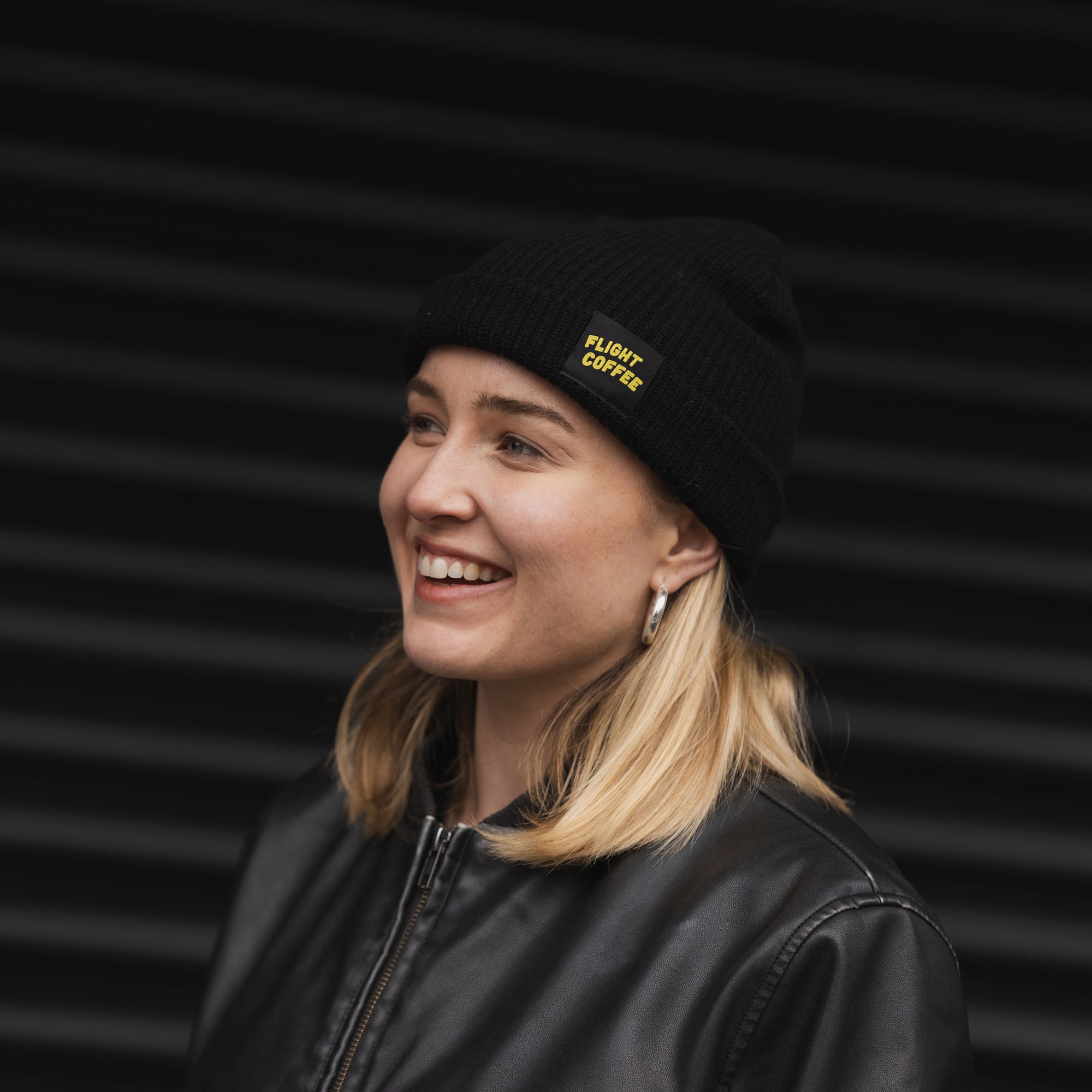 FC cable beanie black