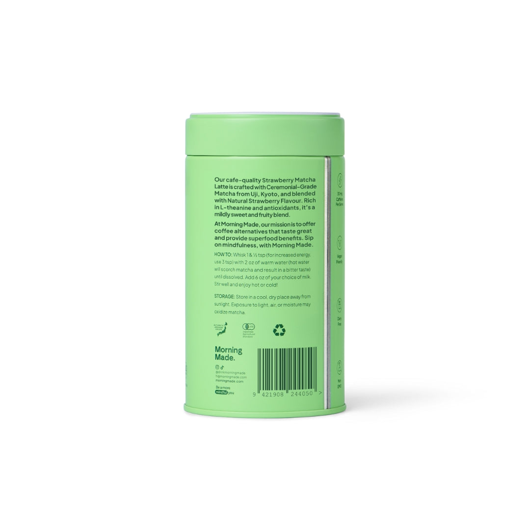 Strawberry Matcha Latté