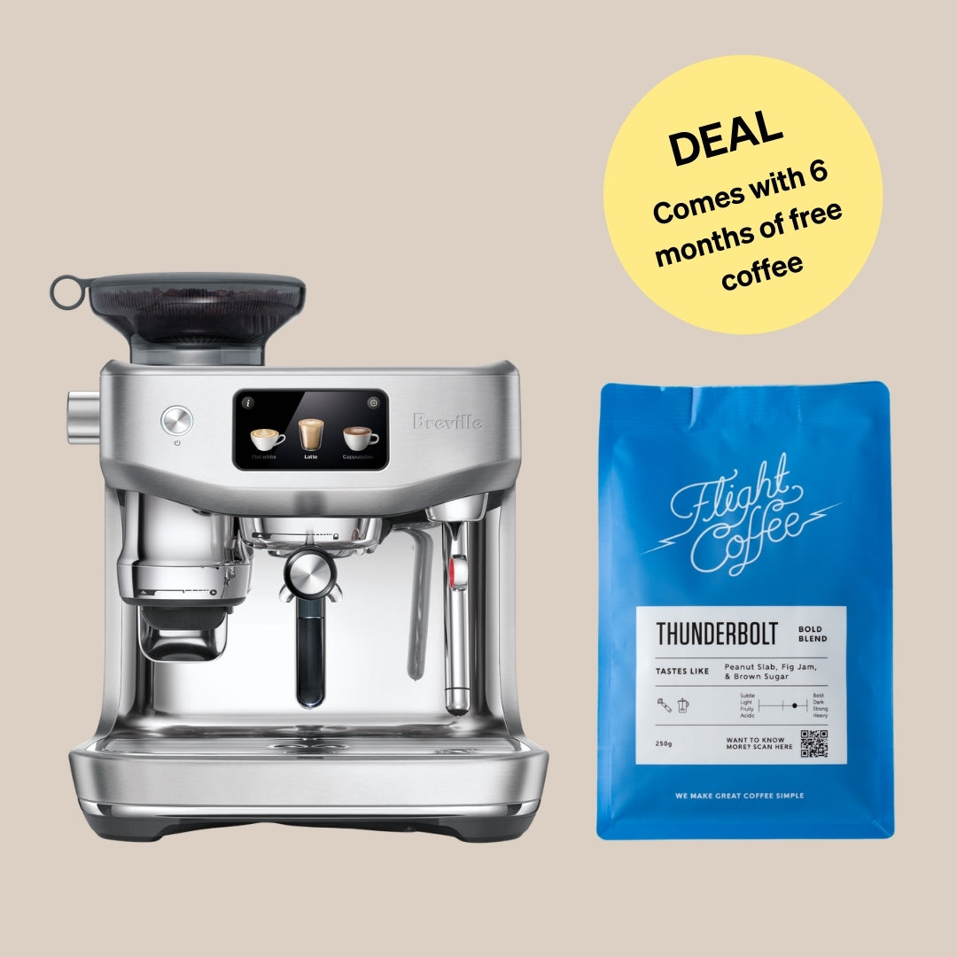 Breville Oracle Jet Machine + 6 Months of Coffee