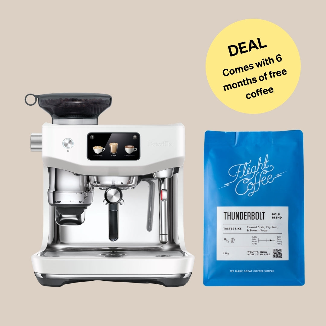 Breville Oracle Jet Machine + 6 Months of Coffee